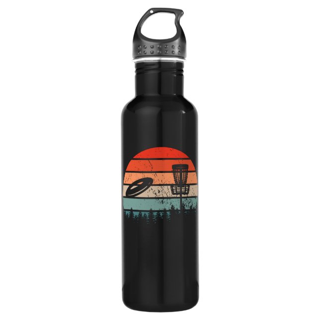 Disc Golf Retro 710 Ml Water Bottle (Front)