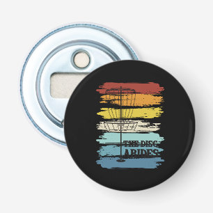 Disc Golf Retro Bottle Opener
