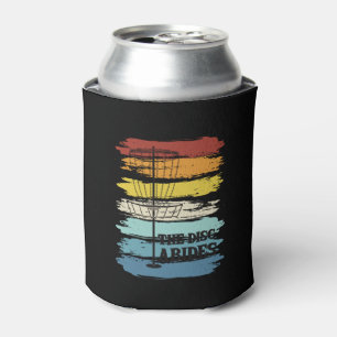 Disc Golf Retro Can Cooler