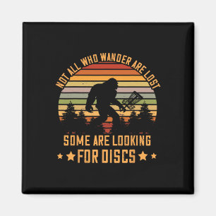 Disc Golf Retro Gorilla Frisbee Golf Some Are Look Magnet