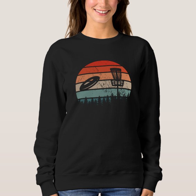 Disc Golf Retro Sweatshirt (Front)