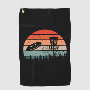Disc Golf Retro Towel