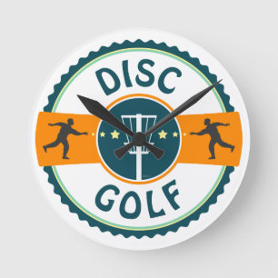 Disc Golf Round Clock