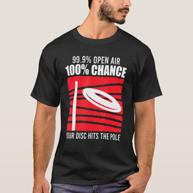 Disc Golf Saying Discgolf Player T-Shirt (Front)