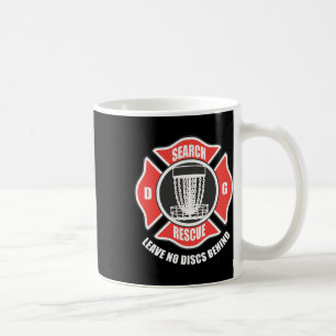 Disc Golf Search And Rescue Leave No Discs Behind Coffee Mug