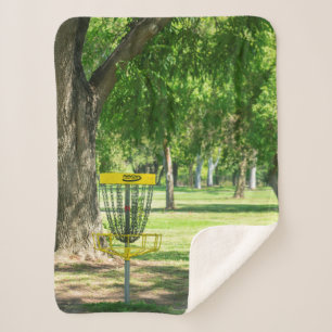 Disc Golf Sherpa Blanket