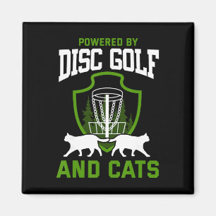 Disc Golf Shirt Cat Lover Disc Golf Player Disc Go Magnet