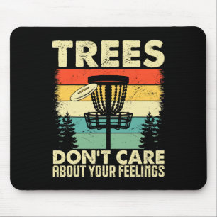 Disc Golf Shirt For Men Dad Disc Golf Player Disc Mouse Pad