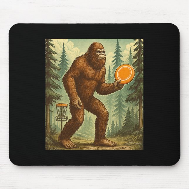 Disc Golf Shirt For Men Funny Disc Golfing  Mouse Pad (Front)