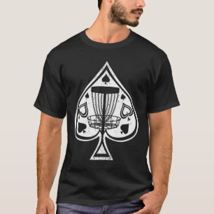 Disc Golf Shirts Men Disc Golf Tee Ace Of Spades