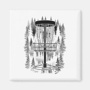 Disc Golf Sket Forest Course Funny Woods Golfer Tr Magnet