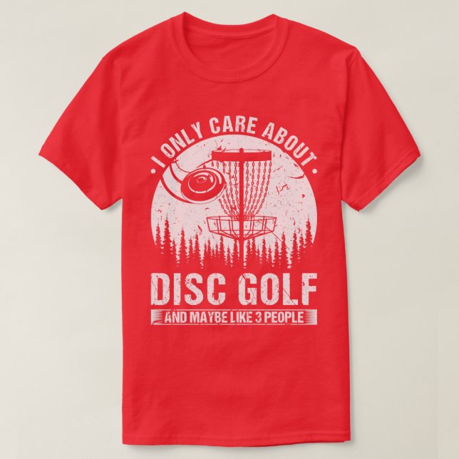 Disc Golf T-Shirt (Design Front)