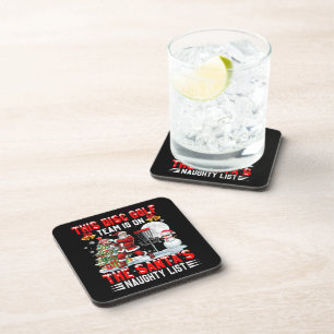 Disc Golf Team is On Santa's Xmas Naughty Coaster