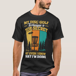 Disc Golf Technique Is Top Secret Disc Golfer