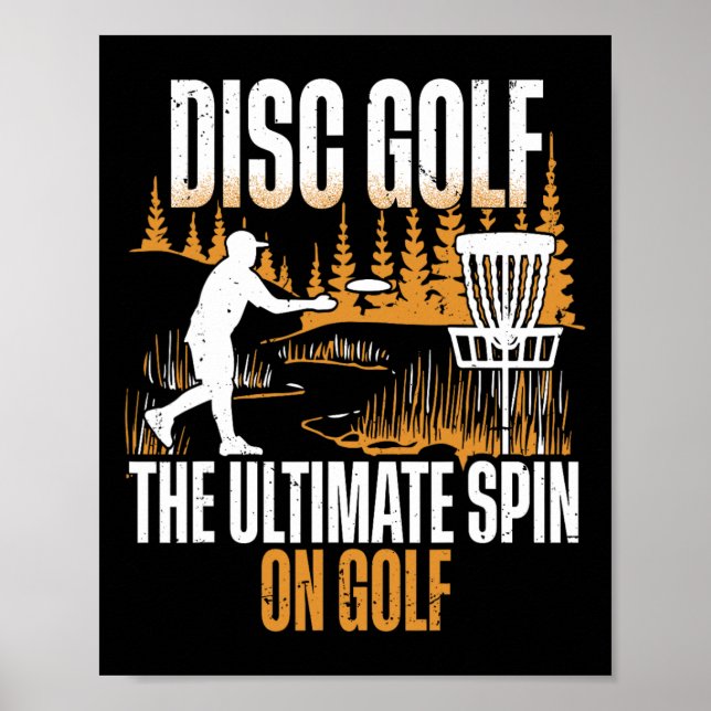 Disc Golf The Ultimate Spin Of Golf  Poster (Front)