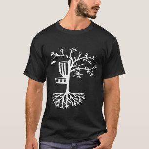 Disc Golf Tree Frisbee Game Player T-Shirt