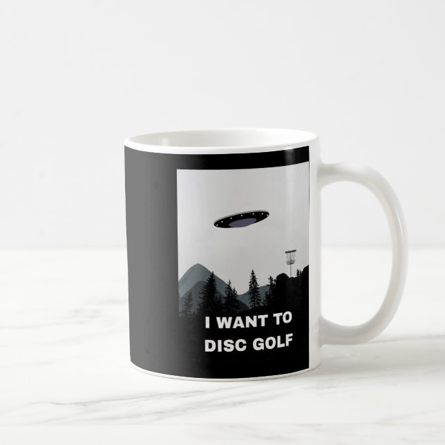 Disc Golf Ufo  Coffee Mug (Right)