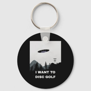 Disc Golf Ufo Key Ring