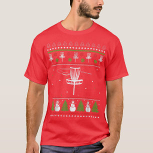 Disc Golf Ugly Christmas Sweater Pajama Gifts For