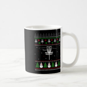 Disc Golf Ugly Christmas Sweater Pajama Gifts For  Coffee Mug