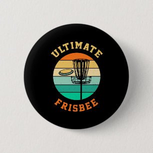 Disc Golf Ultimate Frisbee 6 Cm Round Badge