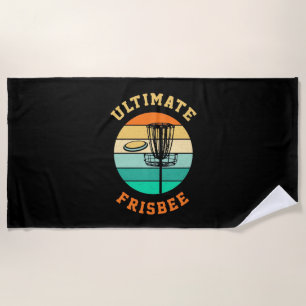 Disc Golf Ultimate Frisbee Beach Towel