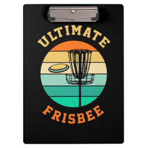 Disc Golf Ultimate Frisbee Clipboard