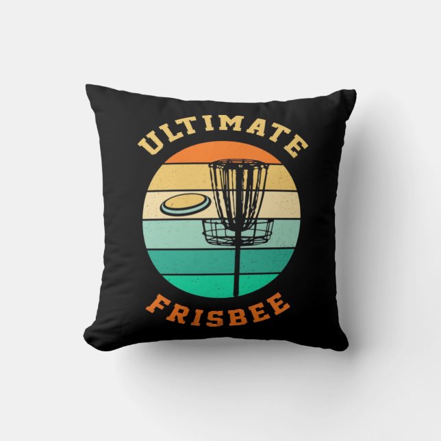 Disc Golf Ultimate Frisbee Cushion (Front)