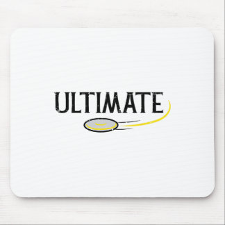 Disc Golf Ultimate Frisbee Frolf Sport Player Men  Mouse Pad