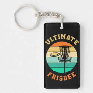 Disc Golf Ultimate Frisbee Key Ring