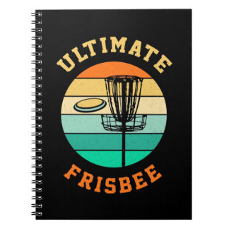 Disc Golf Ultimate Frisbee Notebook