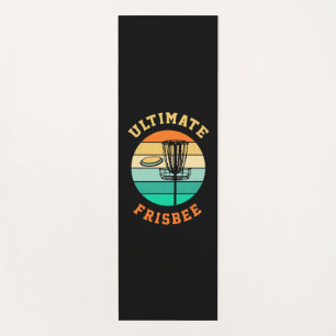 Disc Golf Ultimate Frisbee Yoga Mat