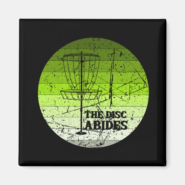 Disc Golf Vintage Magnet (Front)