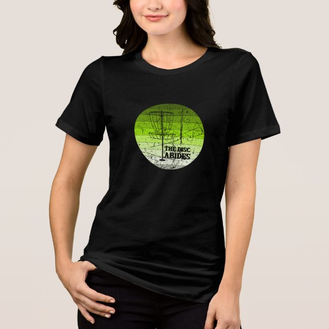 Disc Golf Vintage Tri-Blend Shirt (Front)