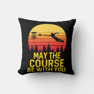 Disc Golf With You Cushion