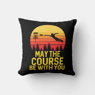 Disc Golf With You Cushion