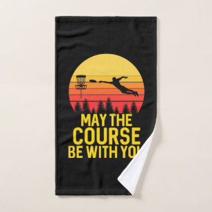 Disc Golf With You Hand Towel