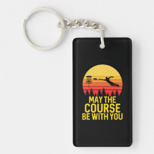 Disc Golf With You Key Ring