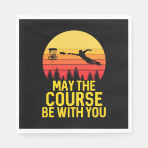 Disc Golf With You Napkin