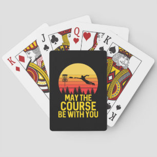 Disc Golf With You Playing Cards