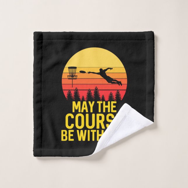 Disc Golf With You Wash Cloth (Wash Cloth)