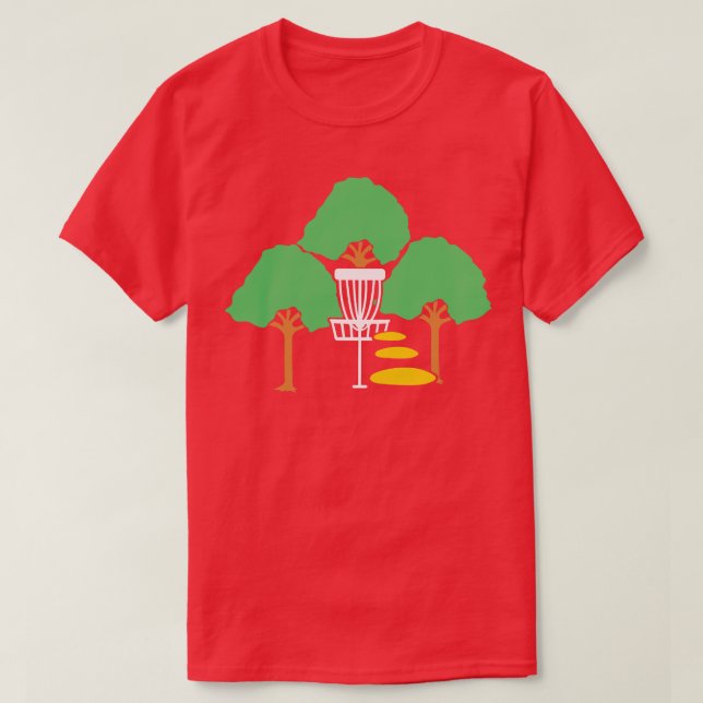 Disc Golf Wood 2 T-Shirt (Design Front)