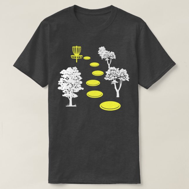 Disc Golf Wood 3 T-Shirt (Design Front)