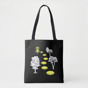 Disc Golf Woods Disc Golfer Gift Tote Bag