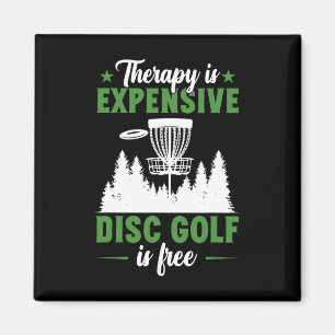 Disc Golfer Disc Golf Therapy Is Expensive  Magnet