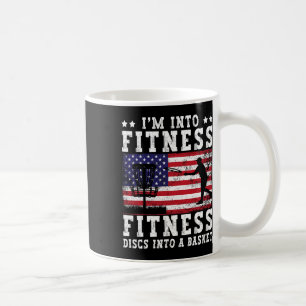 Disc Golfer Fitness Discs Into Sket Funny Disc Gol Coffee Mug