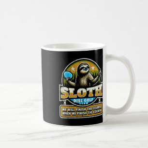 Disc Golfer I Funny Sloth Disc Golf Player  Coffee Mug