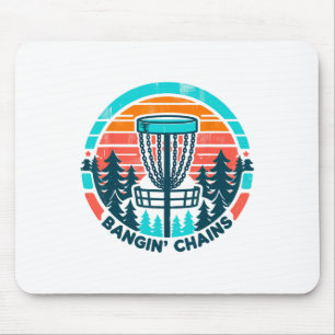 Disc Golfer - Ngin Chains - Disc Golf Player _1  Mouse Pad