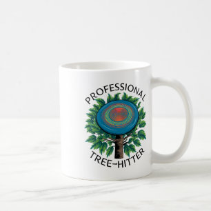 Disc Golfer Professional Tree-hitter, Funny Disc G Coffee Mug