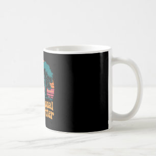 Disc Golfing Disc, Professional Tree-hitter, Retro Coffee Mug
